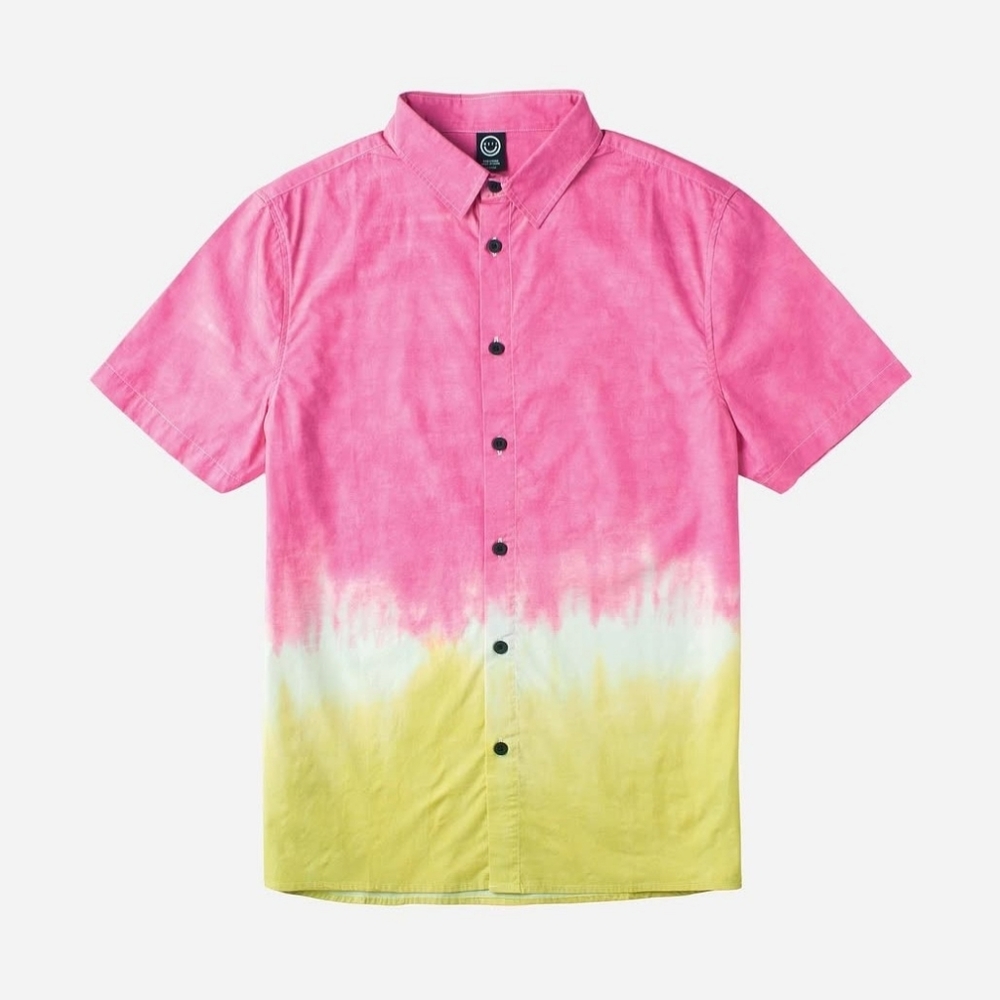 Neff Double Dipped Short Sleeve Button-Up *NWT*